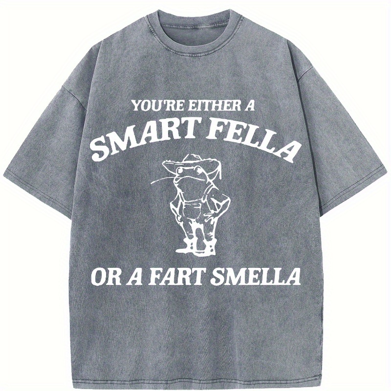 

You A Or A Fart-smelling Dyed T-, Couple T-, -sleeved T-, T- - , Weardg004