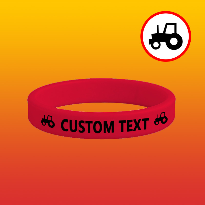26pcs Custom Silicone Wristbands Set, Personalised Gift