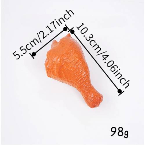 1pc of realistic 1 1 large chicken leg decoration festive events and hotel table centerpieces a warm and festive atmosphere for christmas thanksgiving and easter decorations