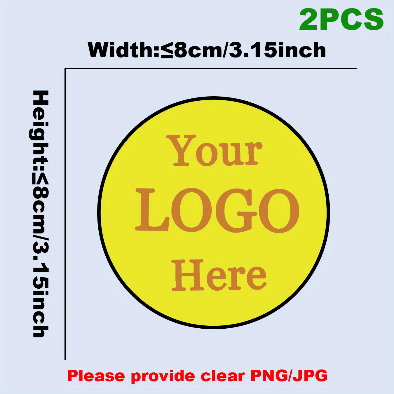 TEMU 2pcs Customizable Heat Transfer Decals - Durable Plastic, Iron-on Patches For Diy Jeans, Sweatshirts, T-shirts, And Canvas Bags, Personalized