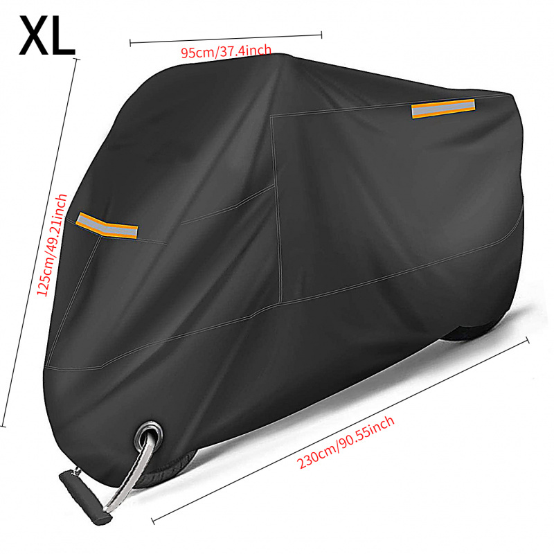 Waterproof motorcycle cover for Vicla with 21 front wheel