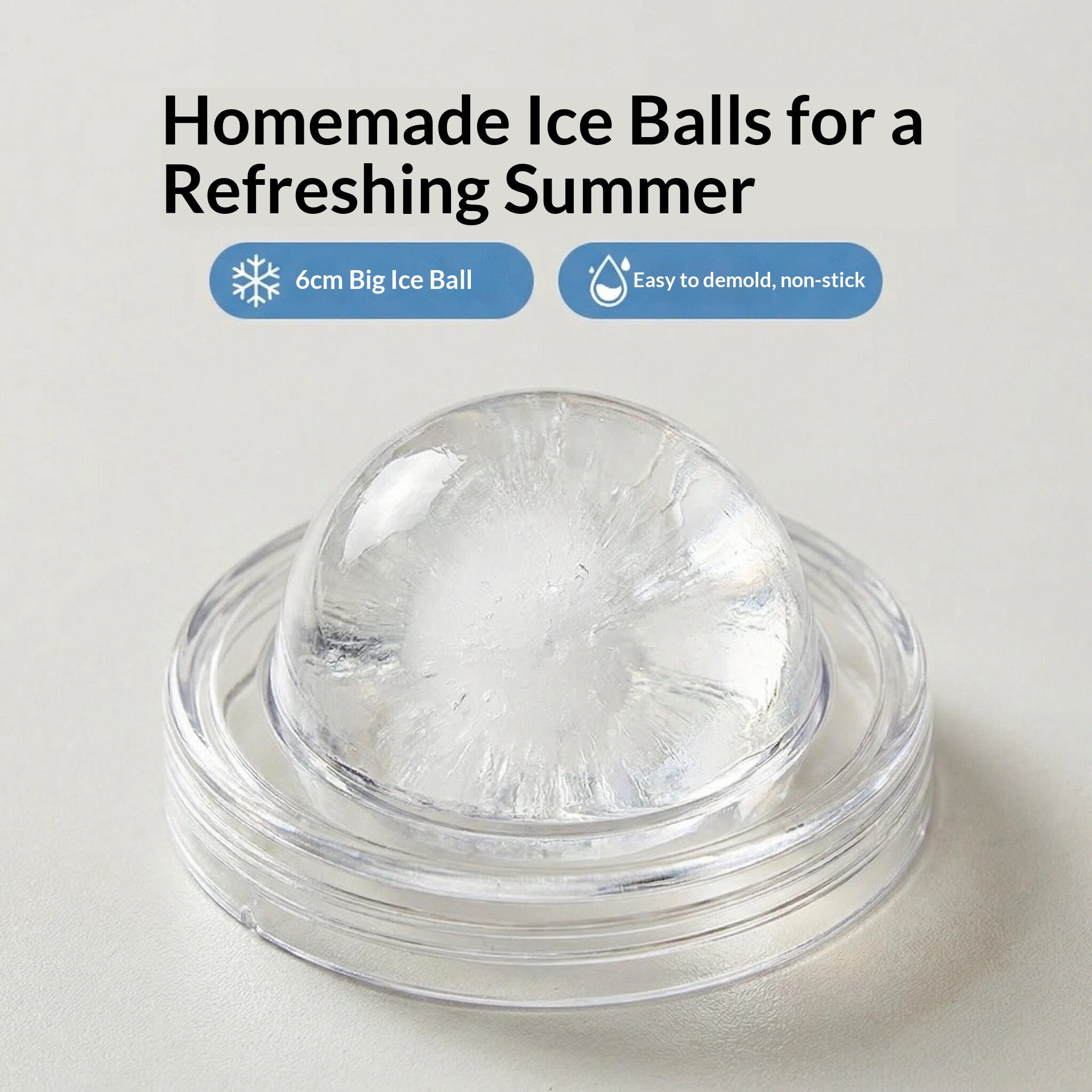 2-in-1 Portable Foldable Ice Hockey Cup, Creative Silicone Material, Whiskey Ice Cube Maker with Freezer Tray, Cup, Ice Mold with Built-in Straw, On-the-Go Summer Cup, Easy-Release Large Ice Cube Tray, Foldable Ice Cup for Iced Coffee and Drinks