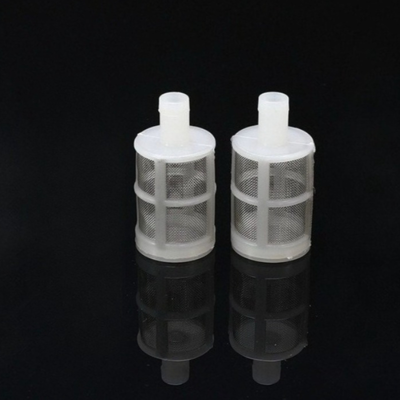 TEMU 2 pezzi Filtro di per tubo flessibile rimovibile Interfaccia da 10 mm Rete in acciaio inossidabile per pompa di spruzzo di lavaggio ad pressione