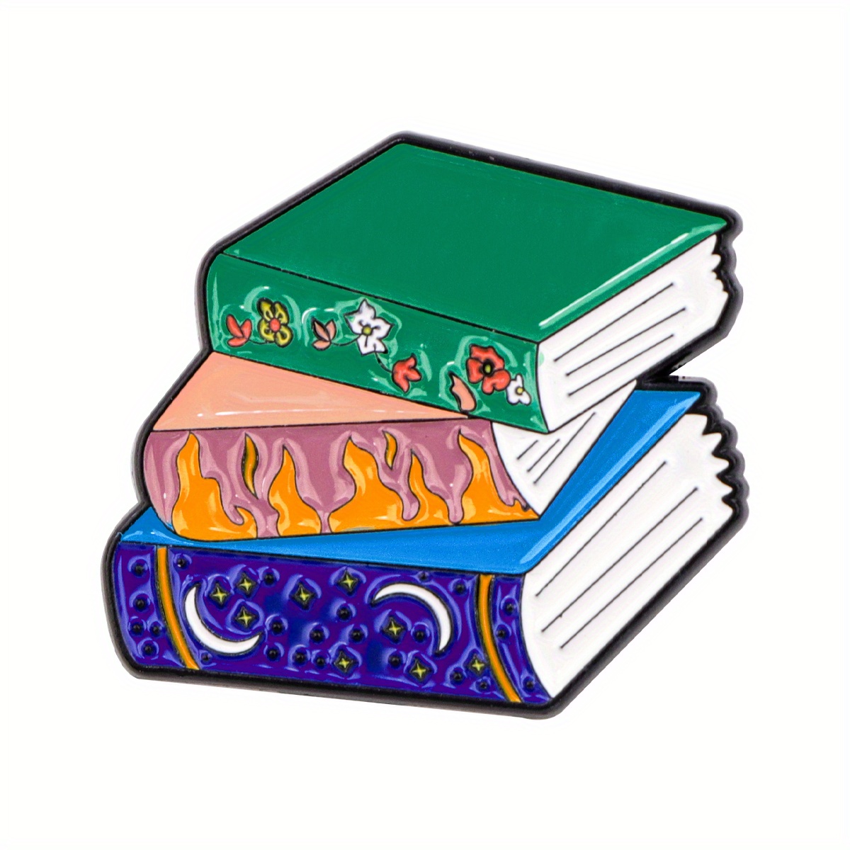 TEMU Lapel Enamel Pins And Brooches Badge Pins For Backpacks Bags Backpack Cool Decoration Friend For Gifts 1pc