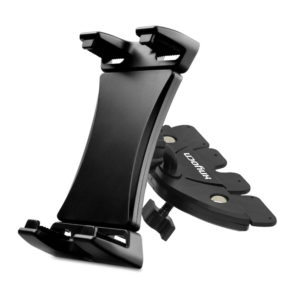 TEMU Car Cd Slot Tablet And Phone Holder - Durable Abs Car Mount For Gps, Smartphones, And Tablets - Vehicle Gadget Holder | Device Mount | Durable