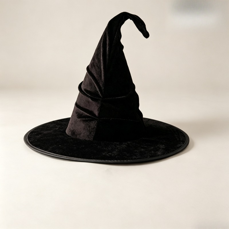TEMU WB Warner Bros Hexenhut – Ikonischer Zauberer, geeignet für Halloween, Kostümpartys, Themenveranstaltungen, Bohemian-Stil WB, für Halloween,