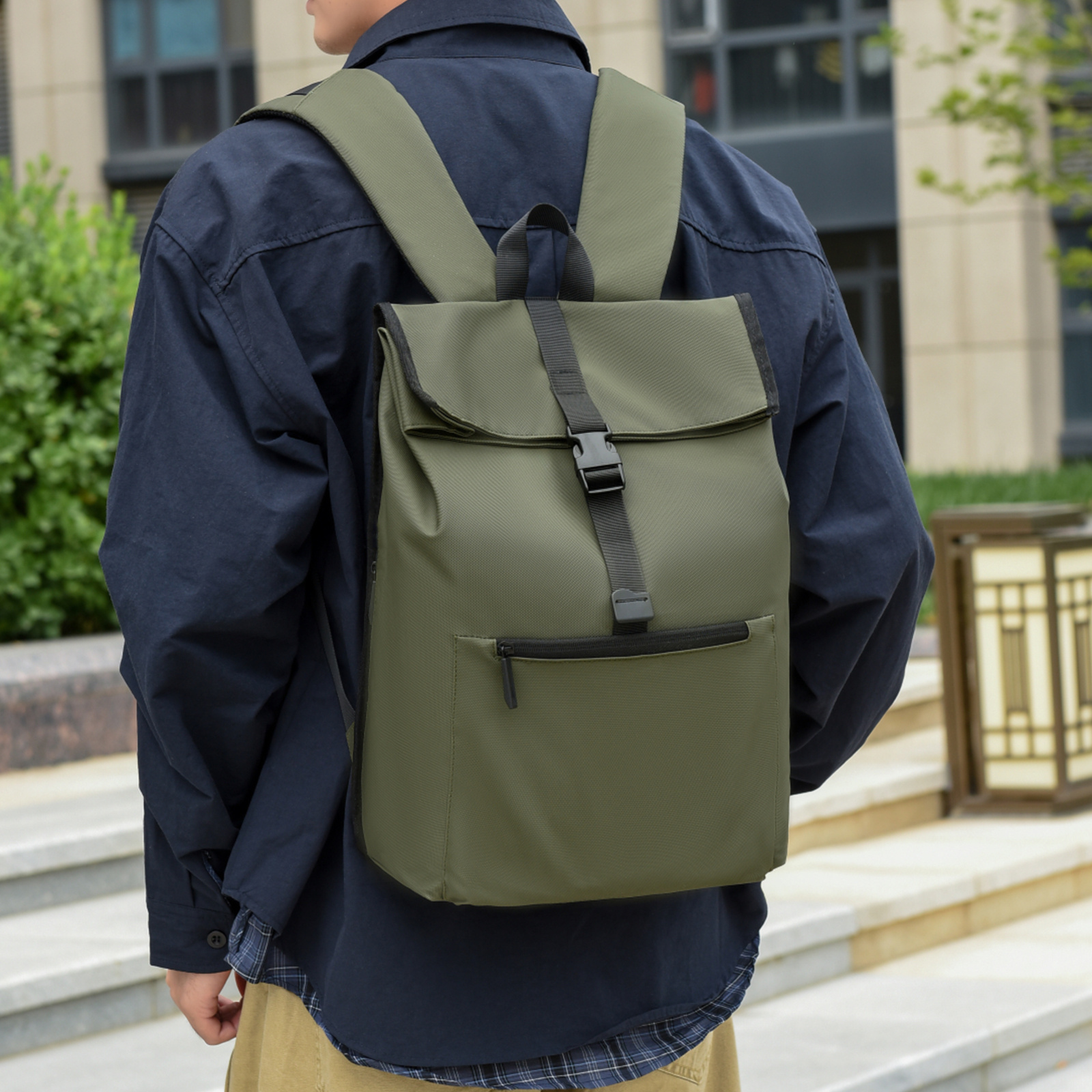 Men's Large Capacity Casual Backpack Suitable for Travel, & - Hands-Free Convertible -Shoulder/Handbag Backpack with Spacious Interior, Carry- Daypack for, & Professionals (Hand Washable)
