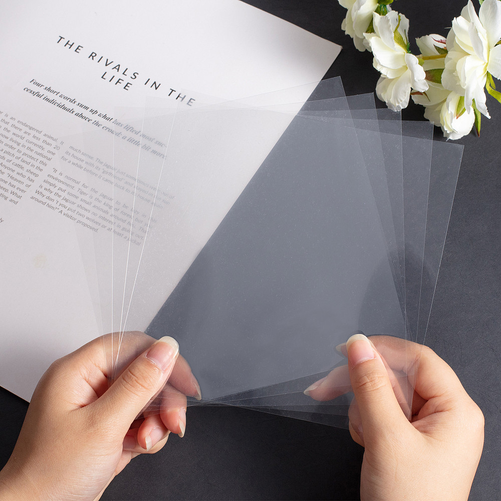 50 Feuilles De Papier à Repasser Pour Perles De Fusion – Blanc, Semi-transparent, 150x150 Mm