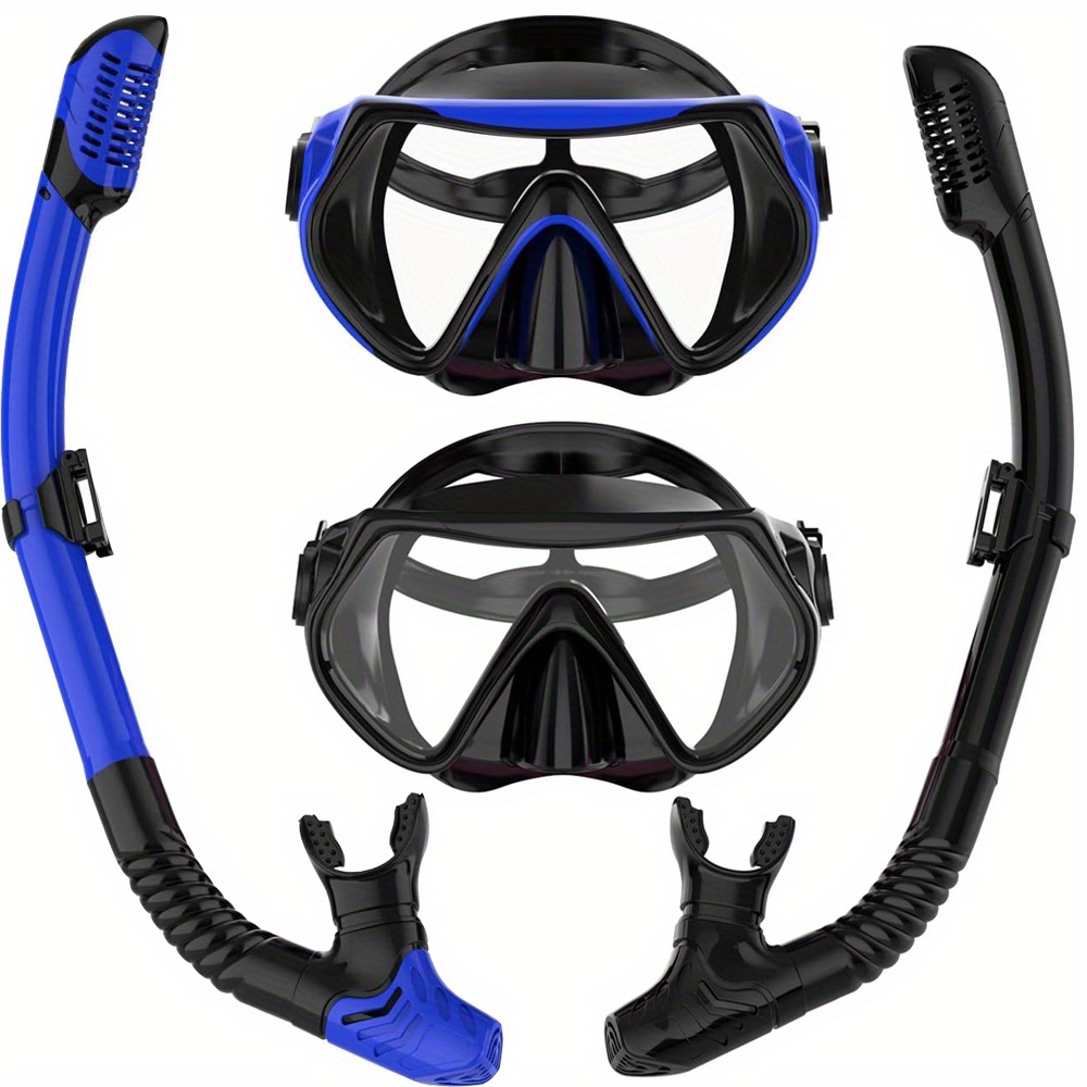 Snorkel Diving Mask Set Anti-fog Adult Swimming Di... - Vicedeal - Foto 10