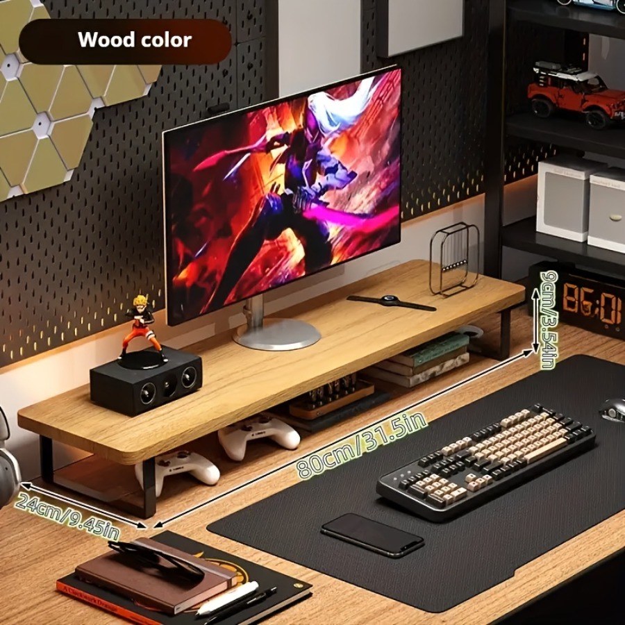 computer desk riser sold on Temu United States