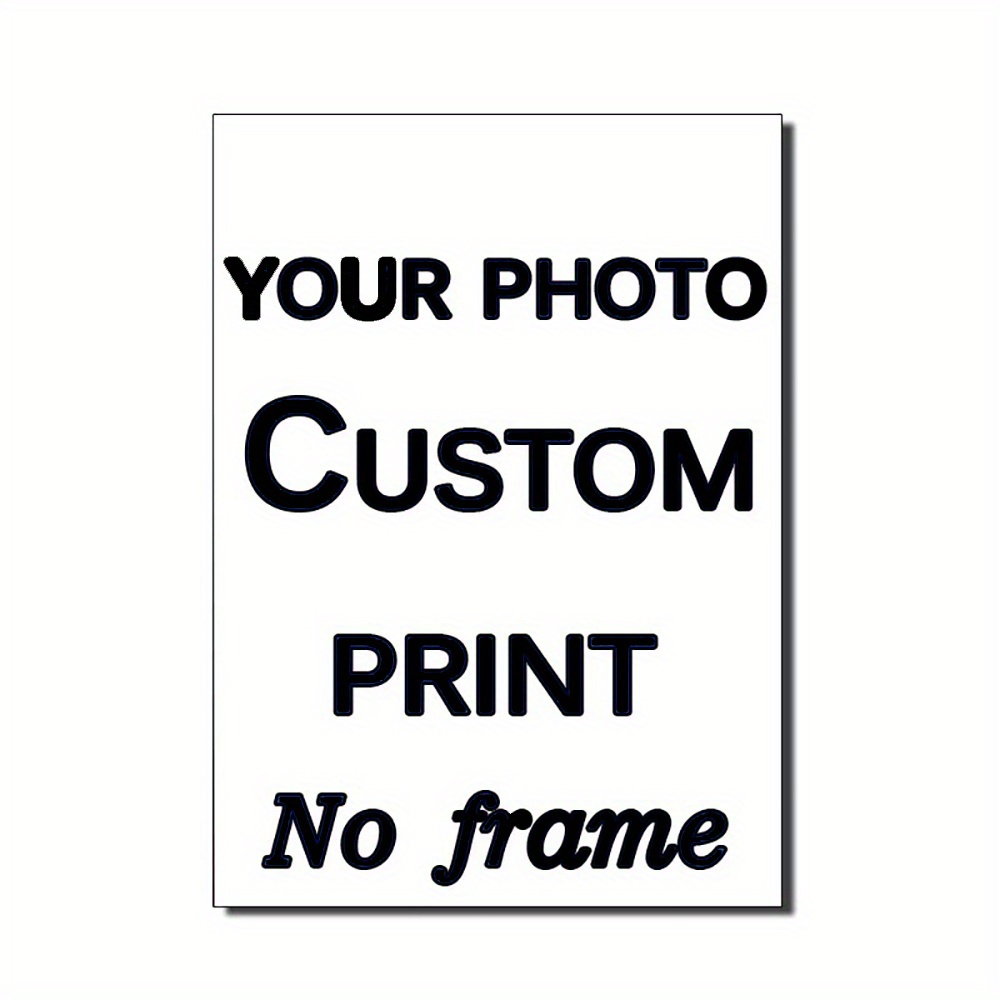 E-shop 2D Flach, 2D Flach, Leinwand-Wandkunst Poster mit individuellem Druck, gerahmtes Gemälde mit Ihrem Foto, Leinwand-Poster, persönliches Geschenk,