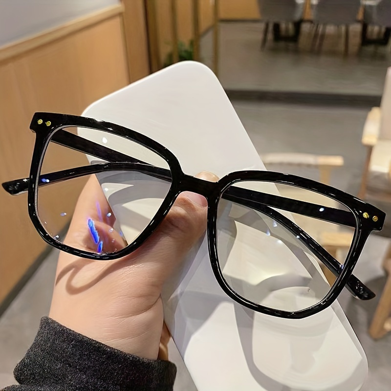 1pc Men's Transparent Computer Glasses, Men's Glasses, In , Ideal For Gifting