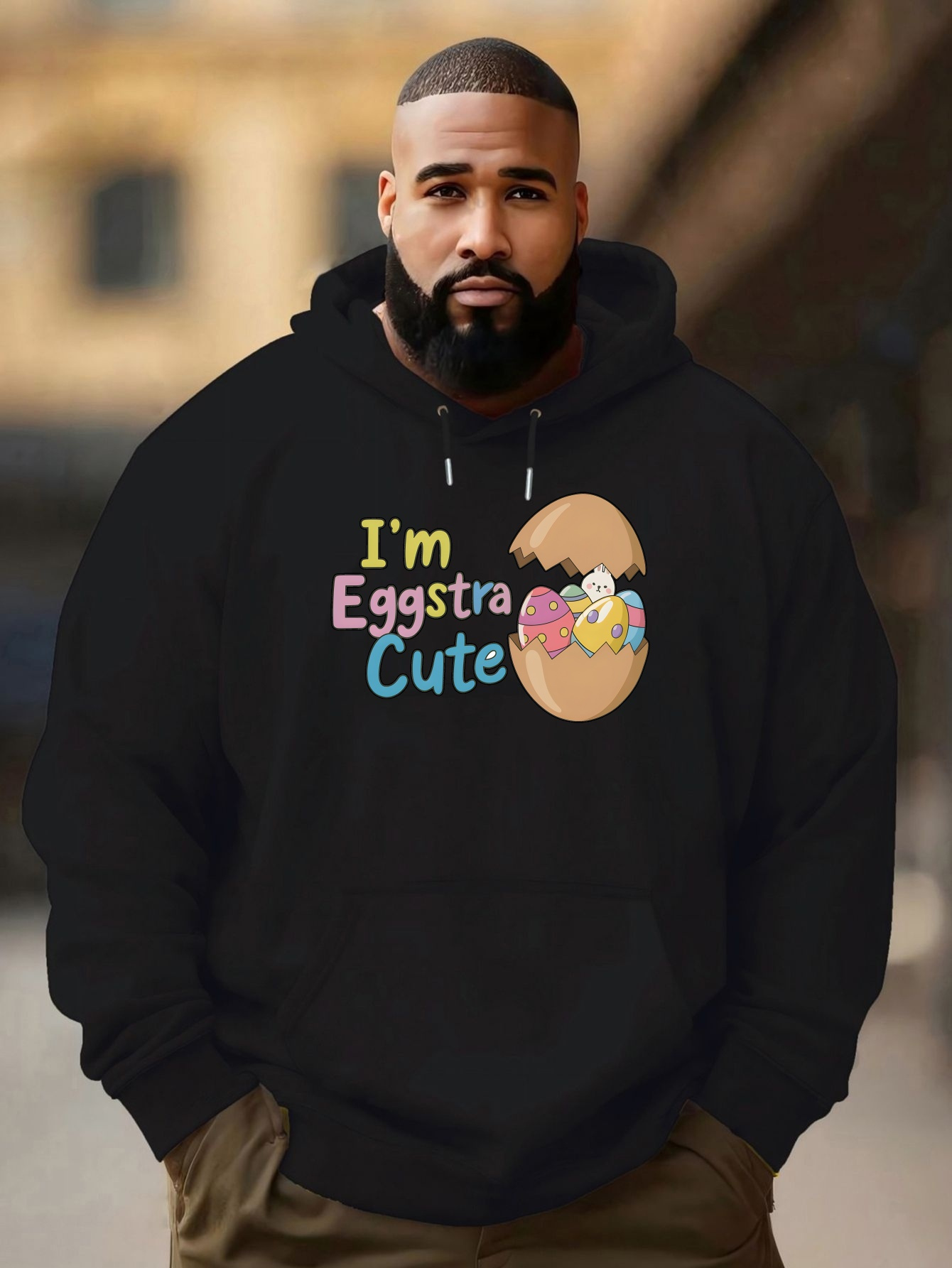 sudadera capucha hombre extra lindo