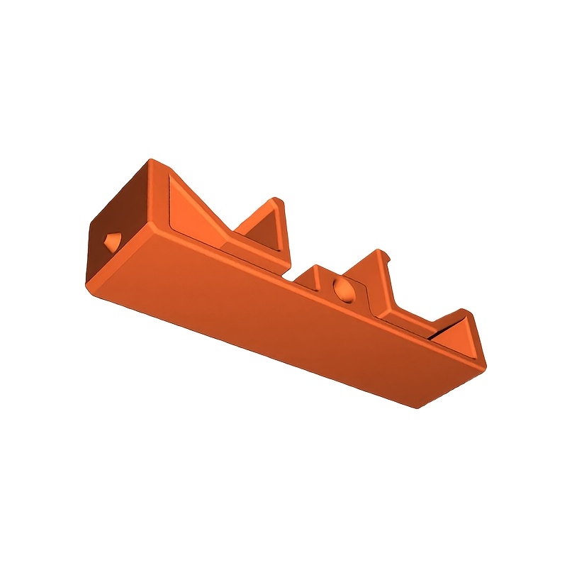 TEMU 1 Orange Filament Clip, Spool Lock, Suitable For Universal 3d Printer Wire Clips