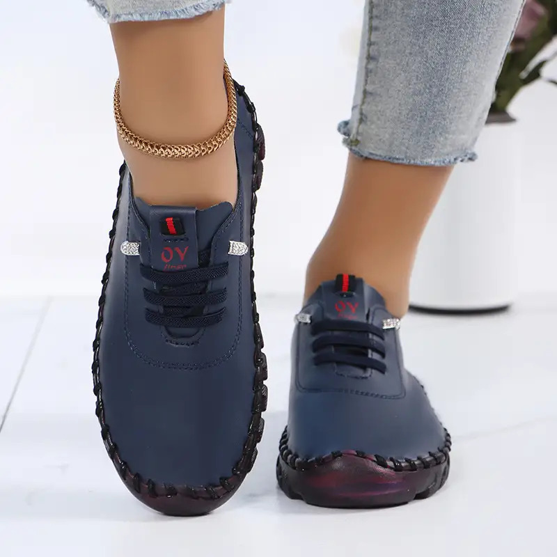 Sneakers, Breathable Women's Roman Flat Shoes- /pvc Soles, Synthetic Decor, Multicolor Spring/summer Casual