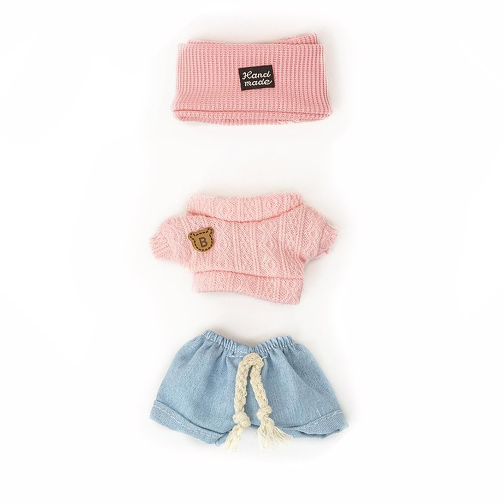 TEMU Ensemble de vêtements pour poupée de 17 cm Labubu (poupée non incluse), vêtements pour poupée adaptés à Lububu, ensemble de robes et