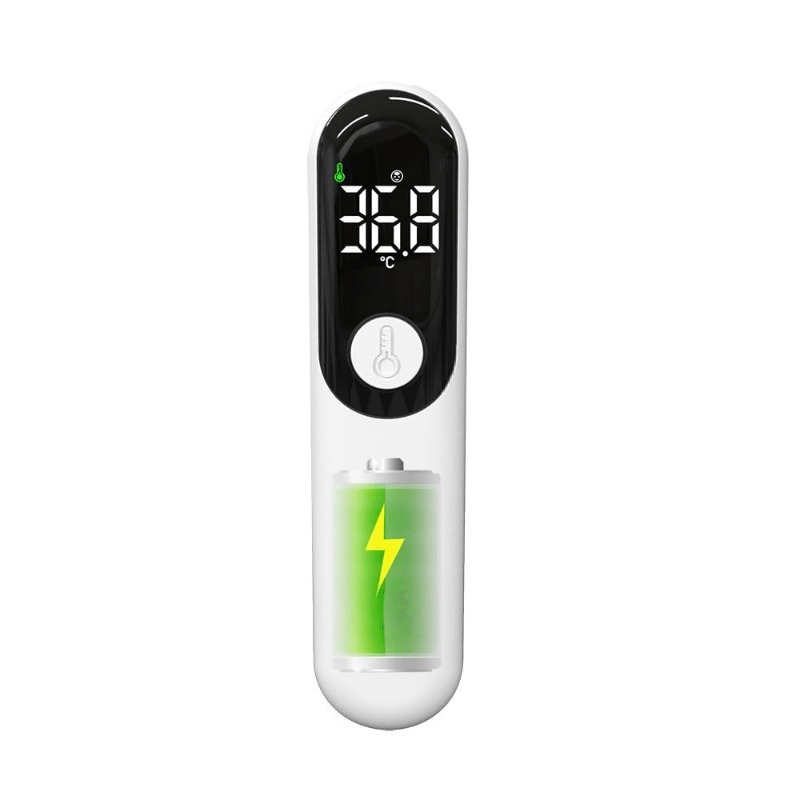 Adult Non-Contact Forehead Thermometer - Instant Read Digital Thermometer with LCD Display, One-Touch Operation & °C/°F, (AA-like) Fast Response Thermometer for, Travel, Office - Hygienic Contactless Body Temperature - Image 5
