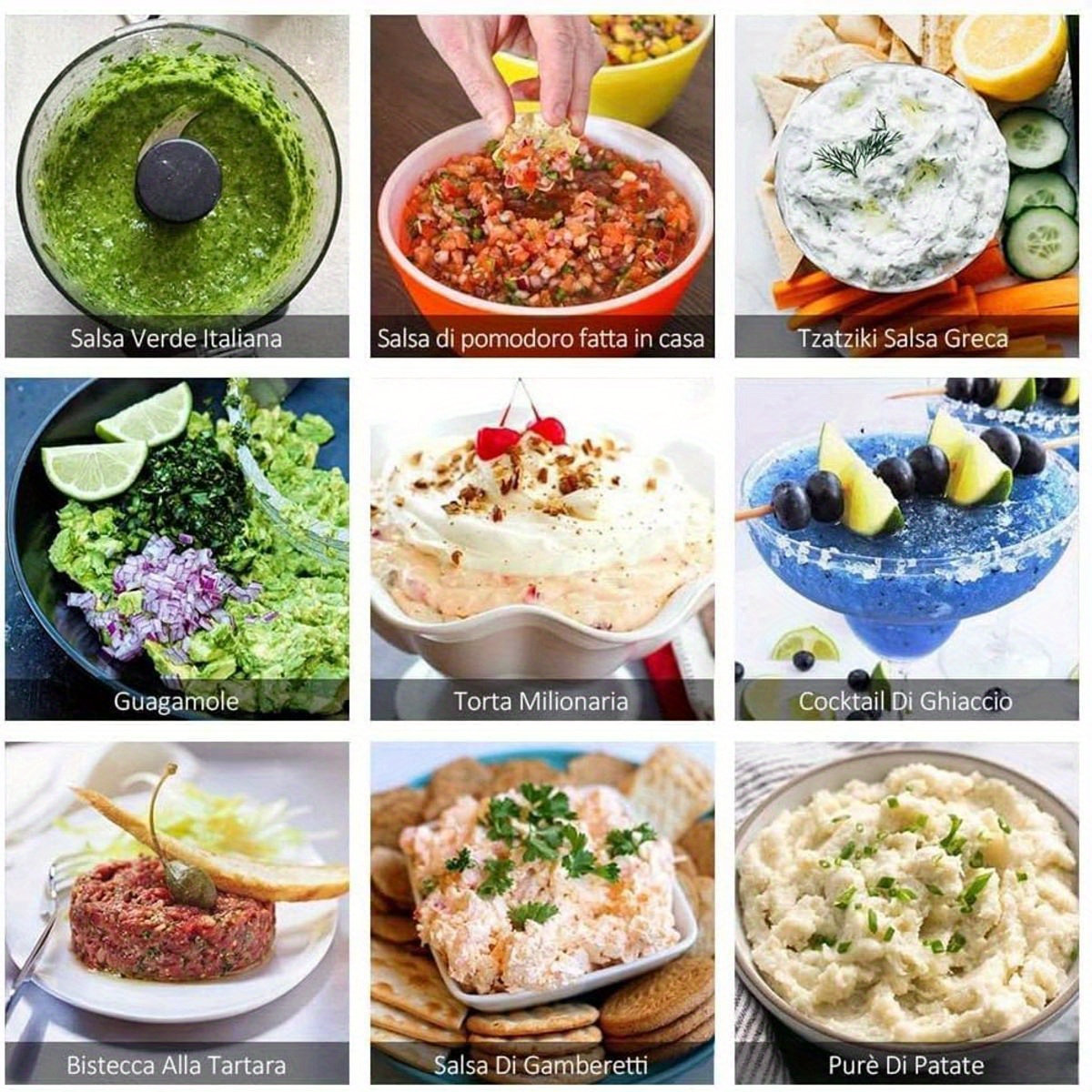 8.45oz electric garlic chopper, compact   chopper, garlic grinder and masher, onion chopper, blender for vegetables, cordless food processor for ginger, chili, fruits, meat, and more. Product details 6