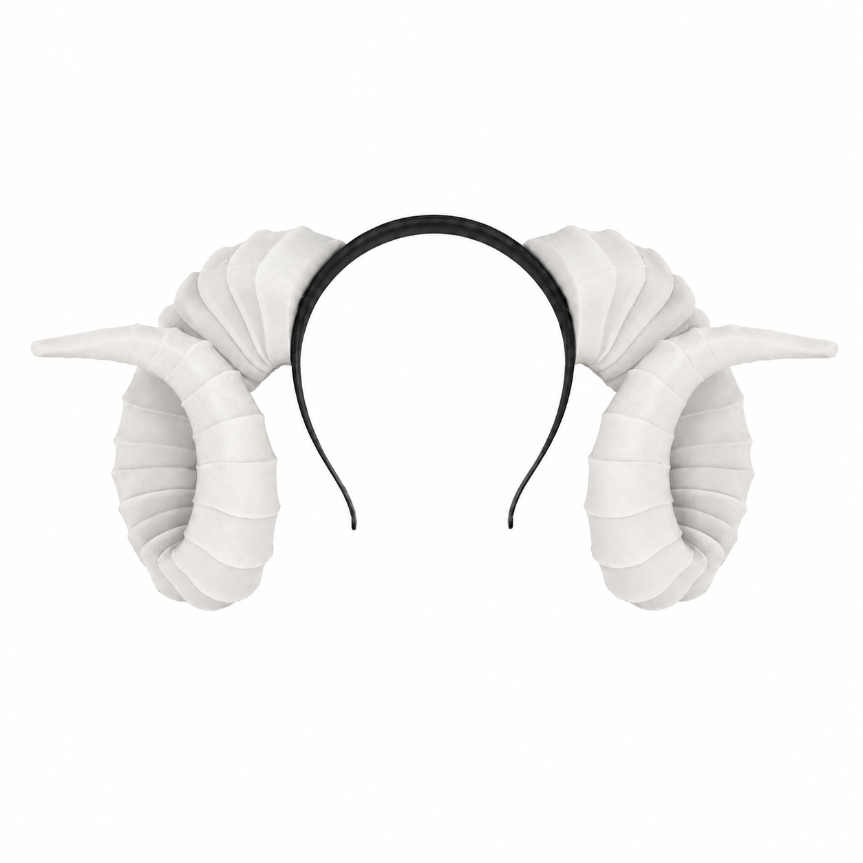 TEMU 1 Pair White Horn Headbands, Fantasy Role-playing Horn Headpieces, Suitable For Parties, Holiday Decorations, And Cosplay Styles