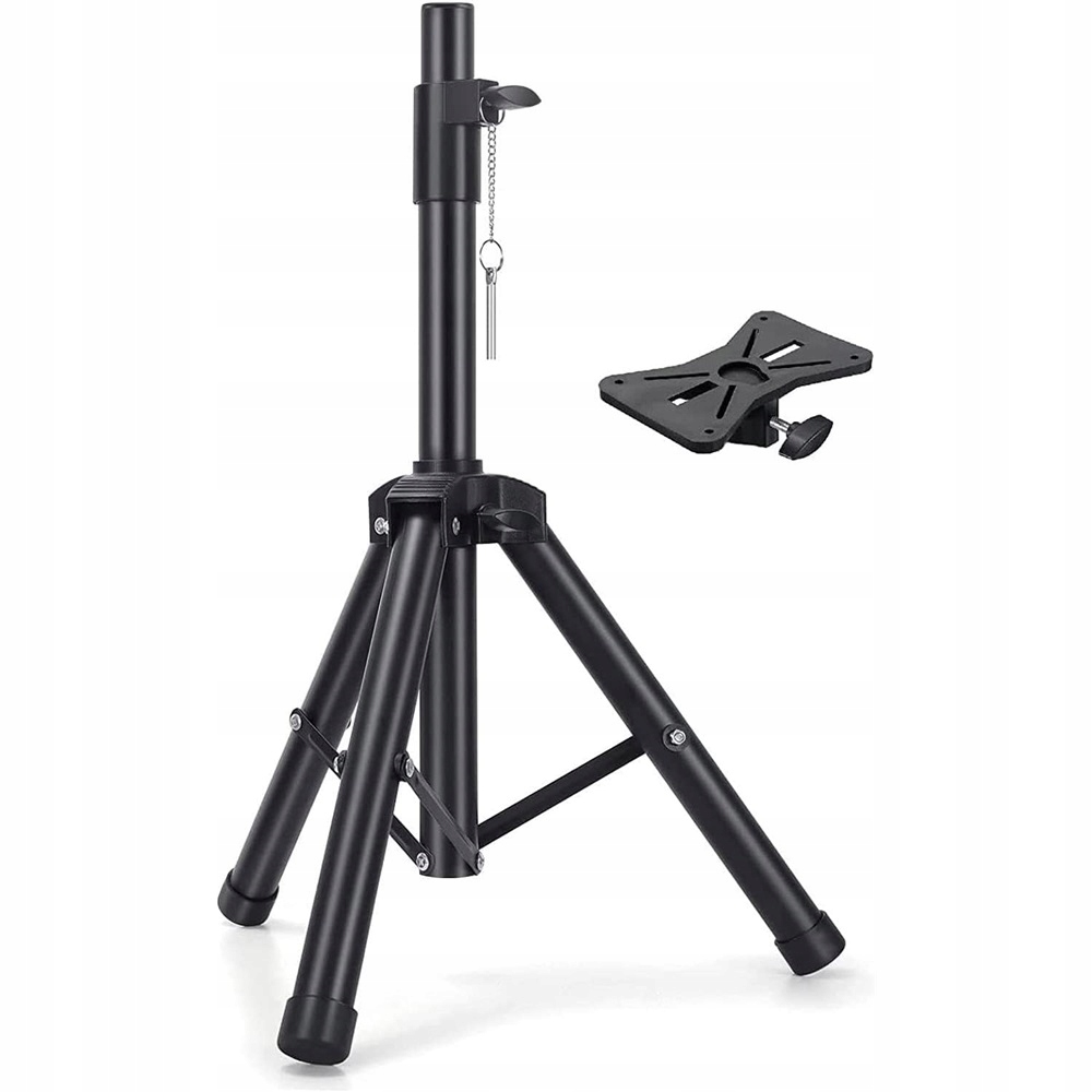 90-180cm Adjustable Floor Speaker Tripod Stand, Bracket For Ktv, Stage, Outdoor Party & Home Theater Equipment Support