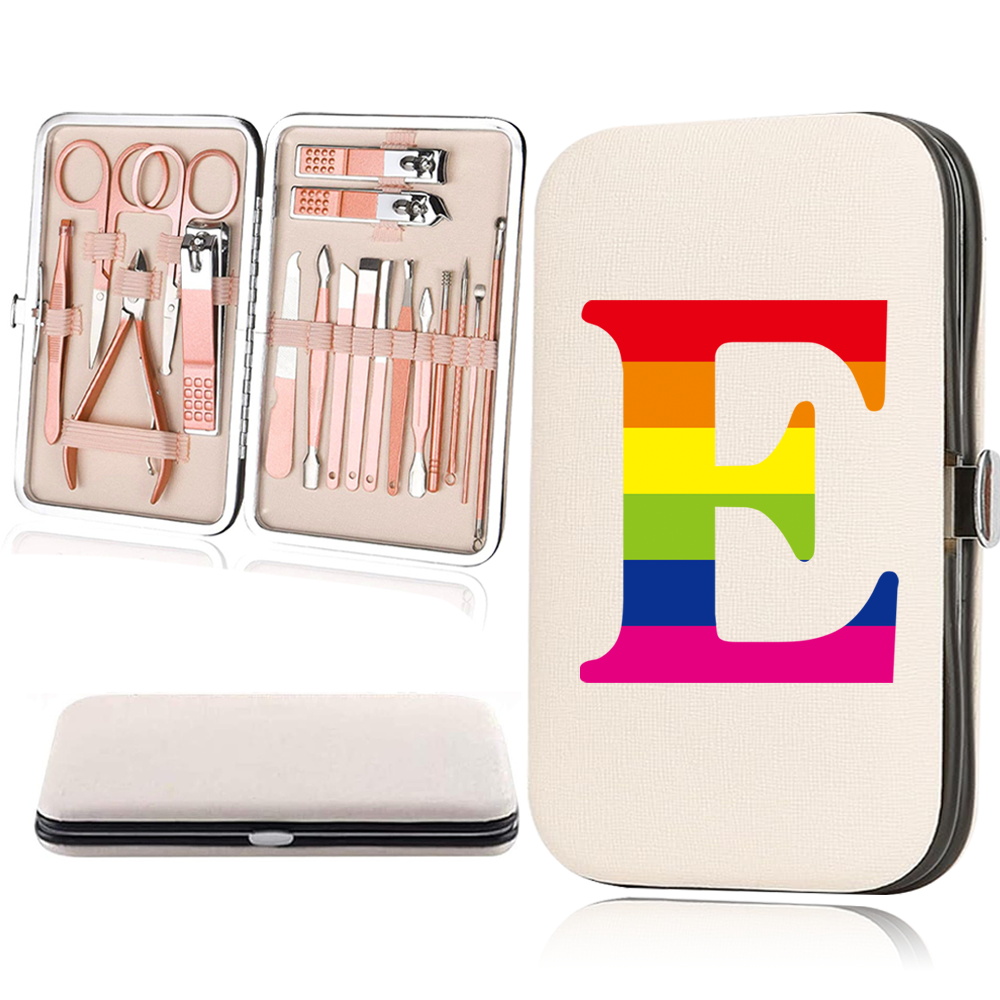 18pcs Nail Clippers Set with Portable Storage Case