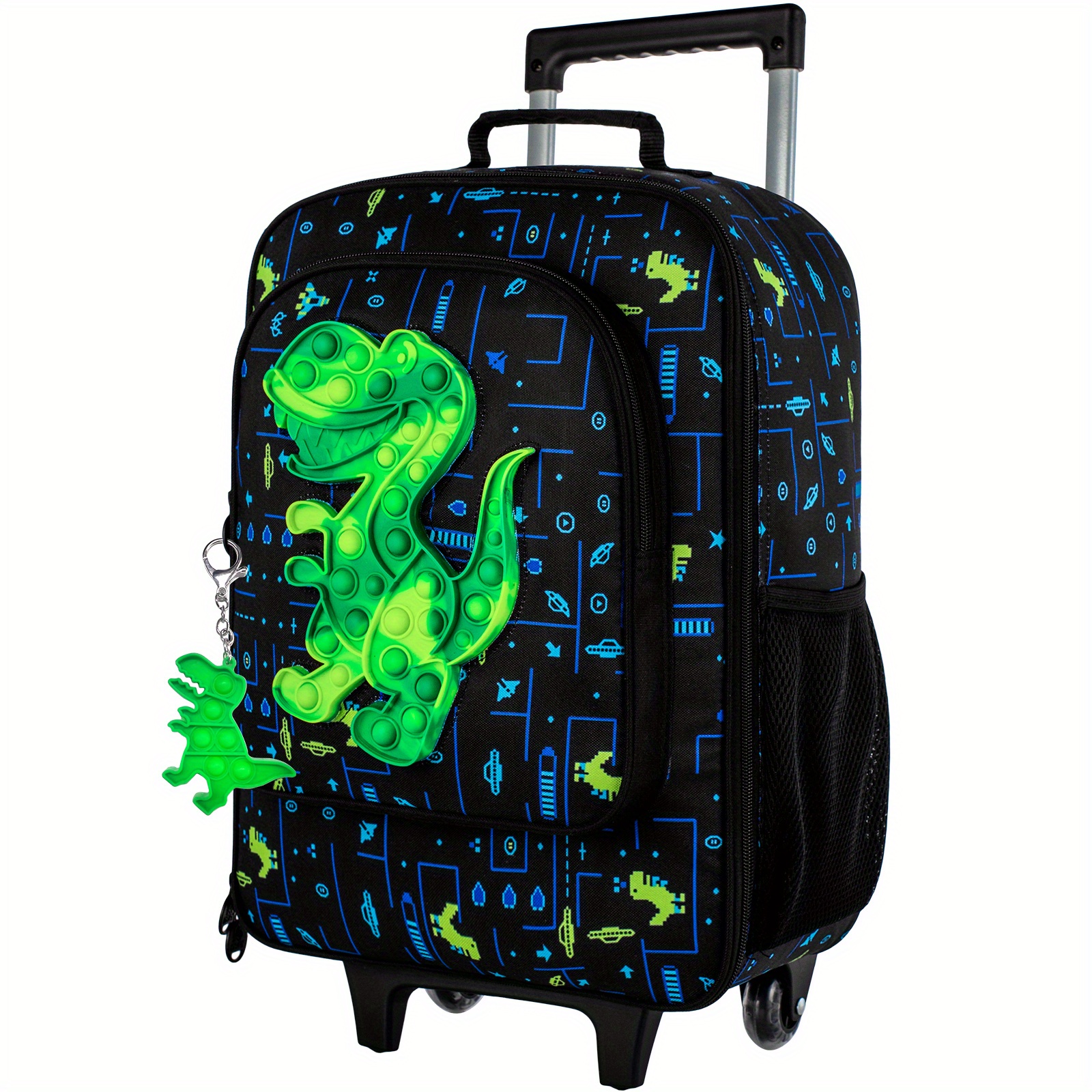 kids dinosaur luggage large capacity green Temu Spain