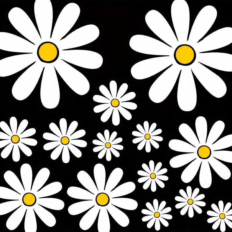TEMU 14 Sunflowers: Enjoy The - Stickers And Films For Cars, Motorcycles And Any Smooth