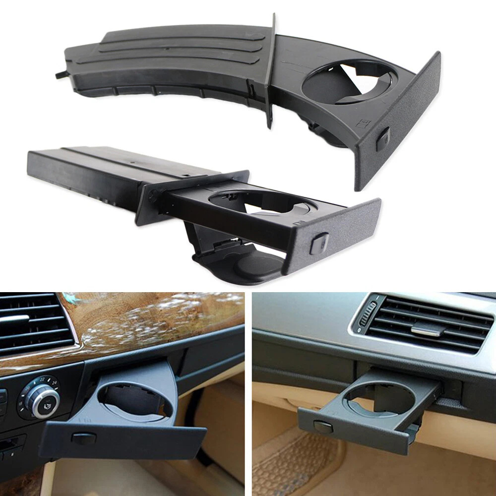 2pcs Cup Holder For E60 E61 M5 (2004-2010) - Car Drink Holder Side 51459125622, Side 51459125626