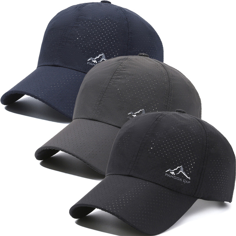 TEMU 3 Piece Set, Outdoor Casual Sports Duckbill Cap For Spring And Summer, Sweat Absorbing And Quick Drying Breathable Baseball Cap, Sun Shading