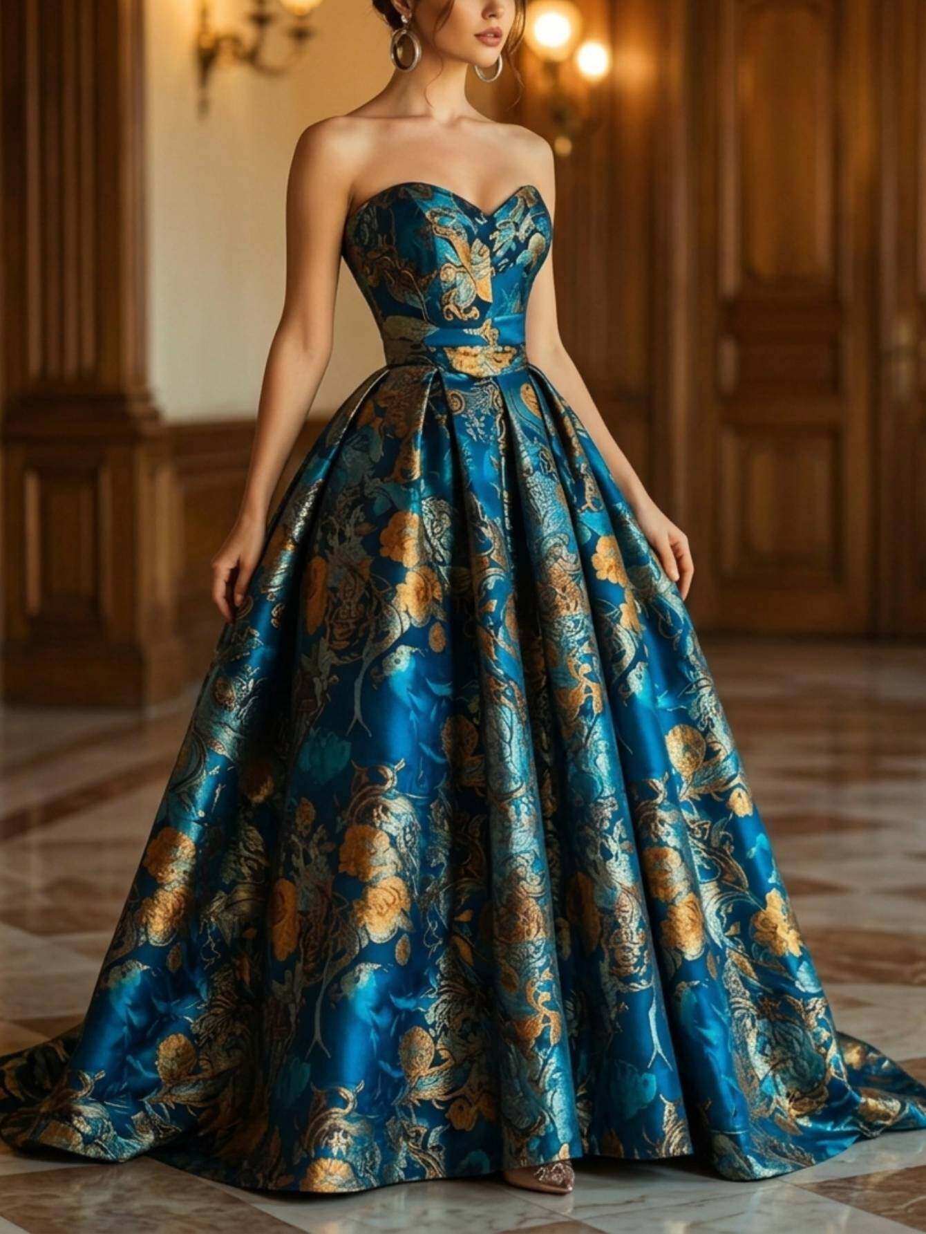 elegant long dresses for women sold on Temu United States