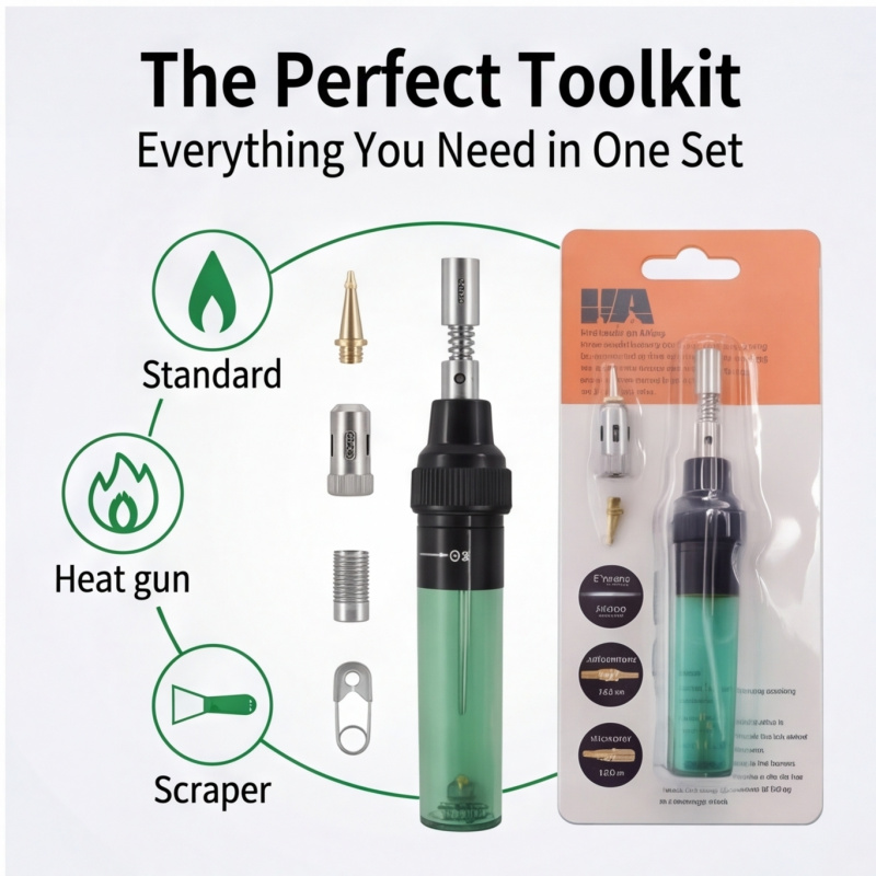 TEMU 4pcs Portable Welding & Soldering Kit With Replaceable Tips - Handheld Suitable For , Electronics Maintenance, Outdoor Emergencies, -free