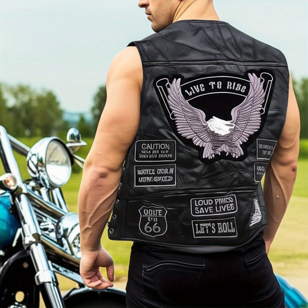 【Kotesu出品】 RIDERS LEATHER VEST JACKET Amazon.com : XINDSJDS Japan Vintage Motorcycle Biker Vest