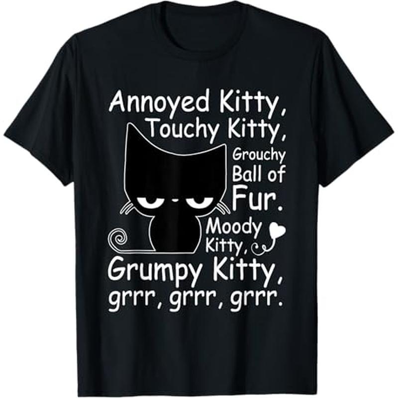 

Kitten Lover Funny Attitude Fur Pet Owner T-shirt, 100% Cotton, Gift For Men Women Dad Mom Friends, S-xxxl, Black