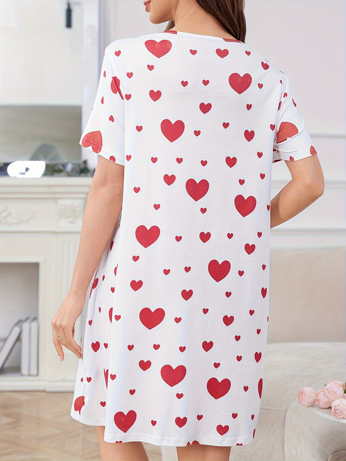 womens maternity dress spring summer casual short sleeve - Temu Oman