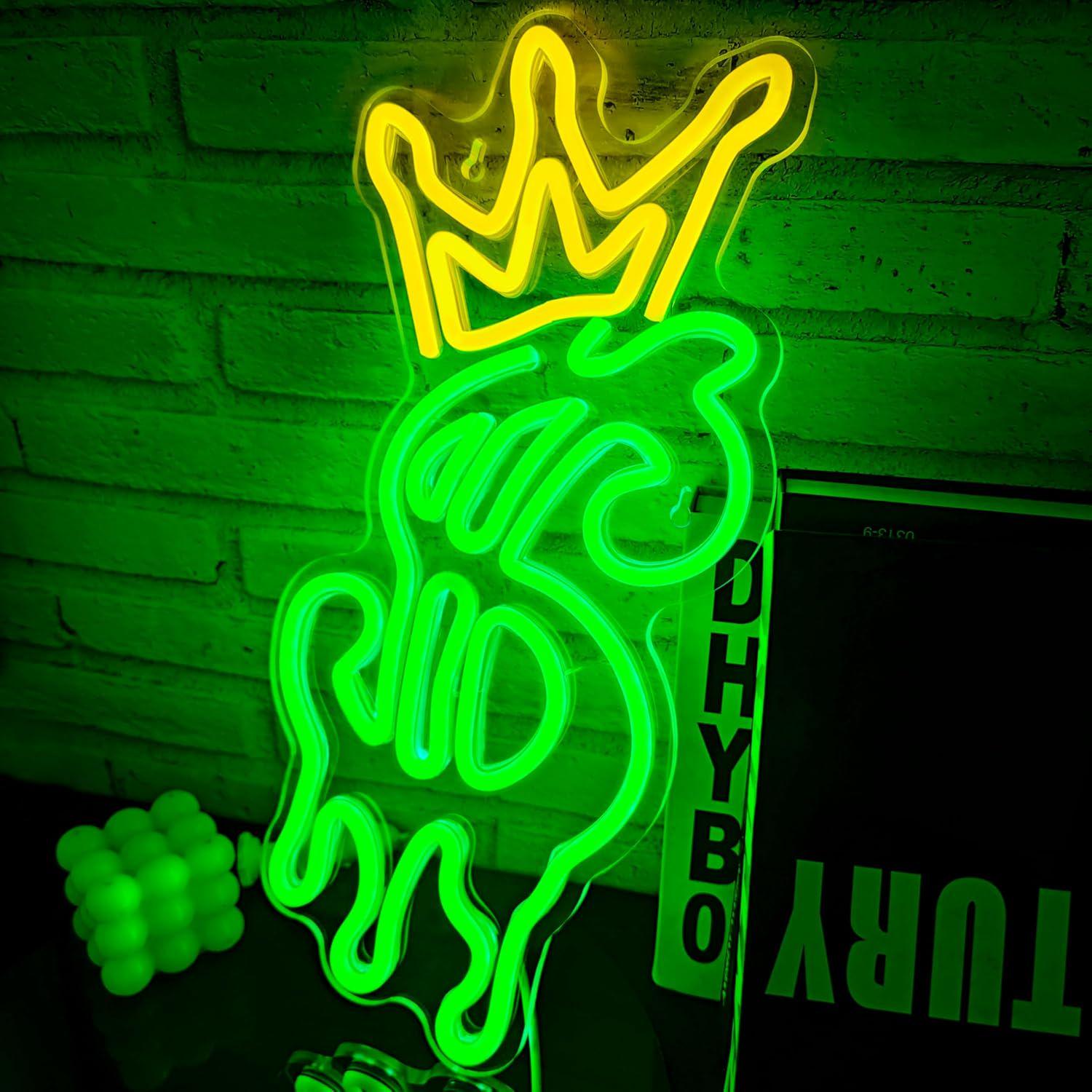 TEMU Money Neon Sign, Crown Dollar Neon Signs For Shop Store Wall Decor, Usb Powered Adjustable Brightness Dollar Led Neon Light Sign For Man Cave