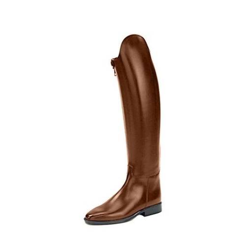 mafedy womens european american warm round toe equestrian riding boots brown spliced style women shoes
