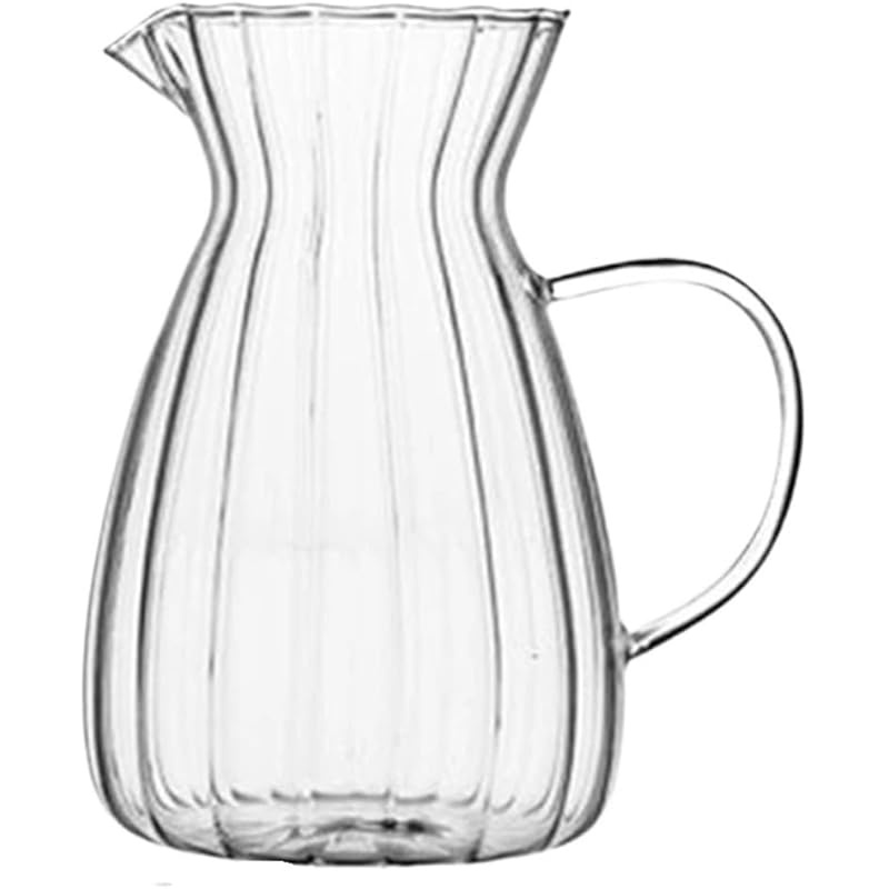 Glass Teapot Transparent Handle Coffee Cup Coffee Pot Espresso Measuring Cup(500ml)
