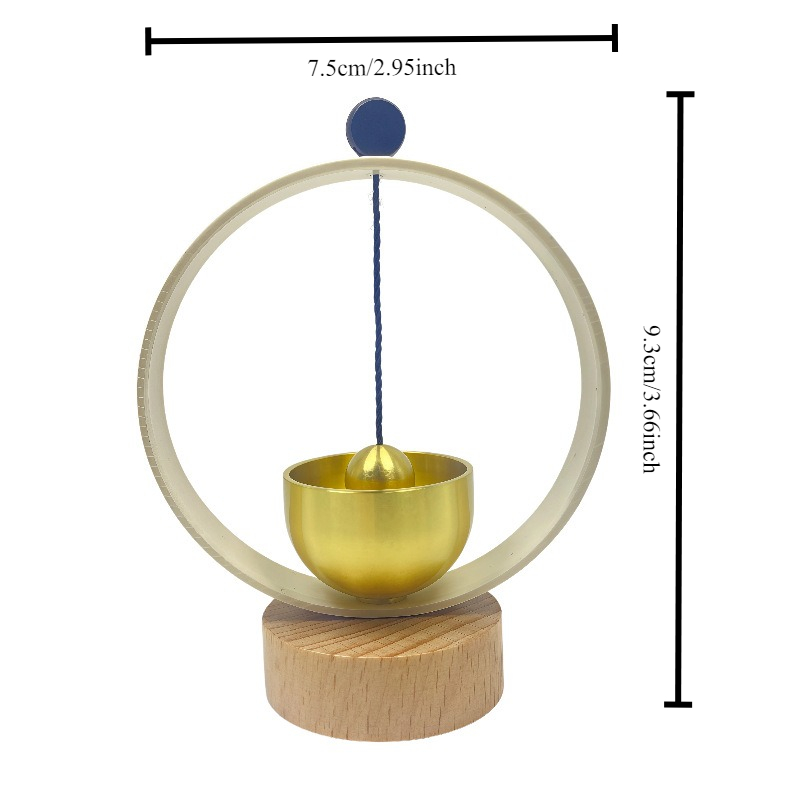 TEMU 2026 Round Singing Bowl - Meditation Bowl, Clear And Pleasant Sound, Suitable For Yoga, Meditation, Unique Gift, Desktop Ornament