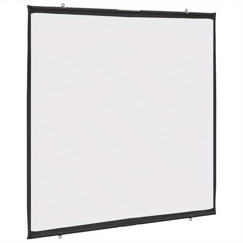 72-inch Wall-mounted Projector Screen With A 1:1