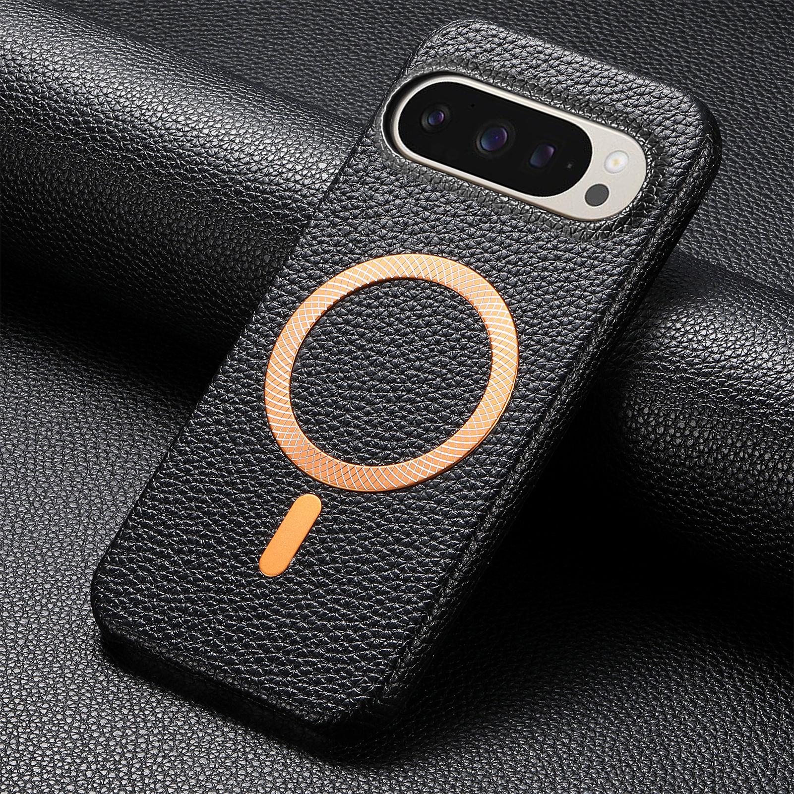 TEMU Phone Case: Lychee Pattern Phone Case For Google Pixel 10, 9 Pro Drop-proof Protective Cover, 10 Pro Xl Business Minimalist Case, 8 Pro