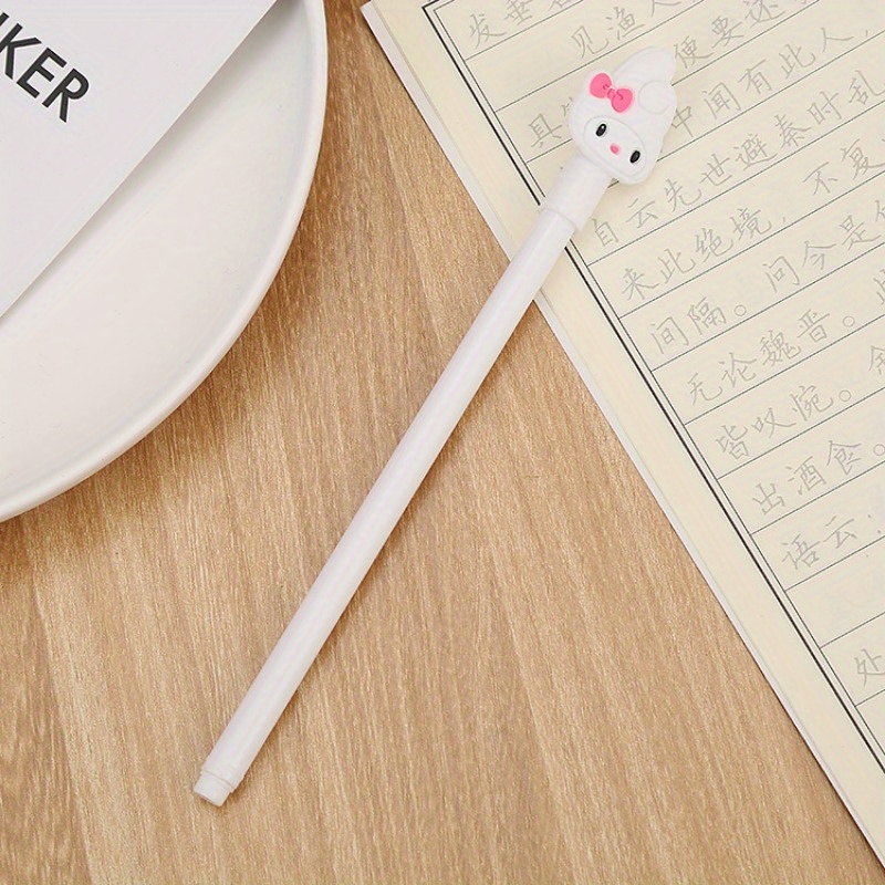 the back to   features 100pcs of 0 5mm black neutral pens in   cute     stationery and office use ideal for lovely   Product details 2