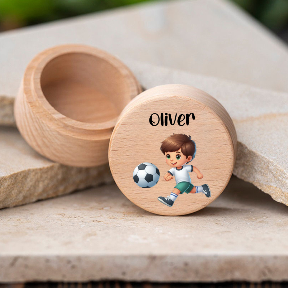 TEMU Tooth Box, Personalized Teeth And Hair Keepsake Box, Christening Gift Memory Box, Custom Name Birthday Gift, Fun Room Decor, Christmas Gift