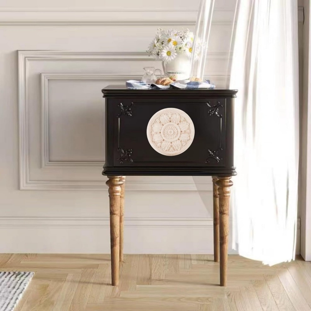 木彫刻（インテリア） Amazon.co.jp: ウッドデコレーション アンティーク風 コーナー