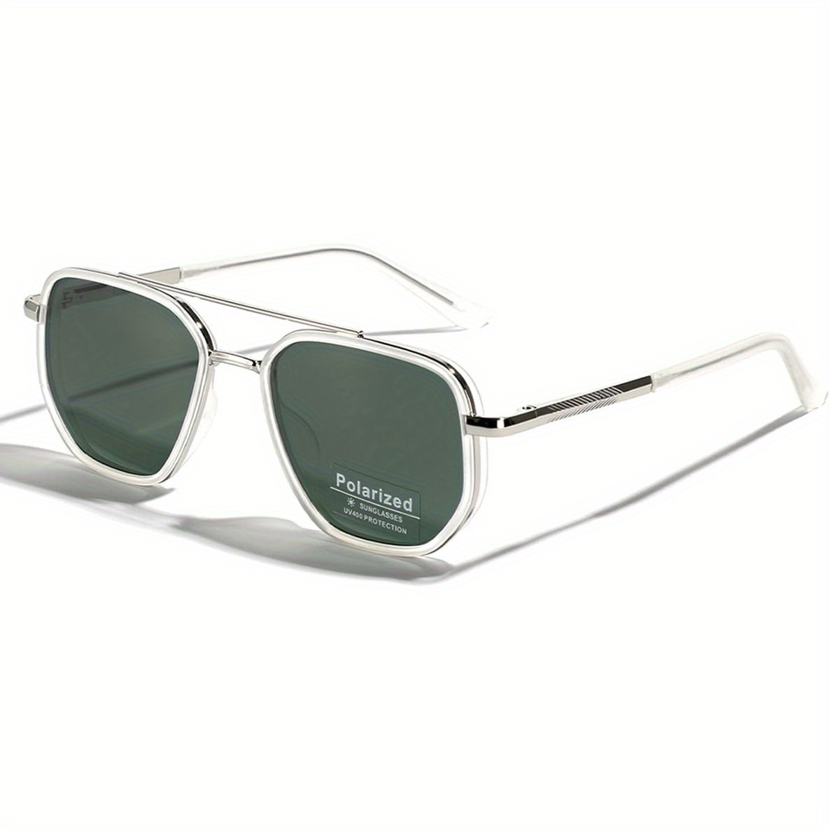 Retro Oversized Square Sunglasses UV400 Protection TR90 Frame EFEClassic Oversized Polarized Sunglasses for Women  main image 2