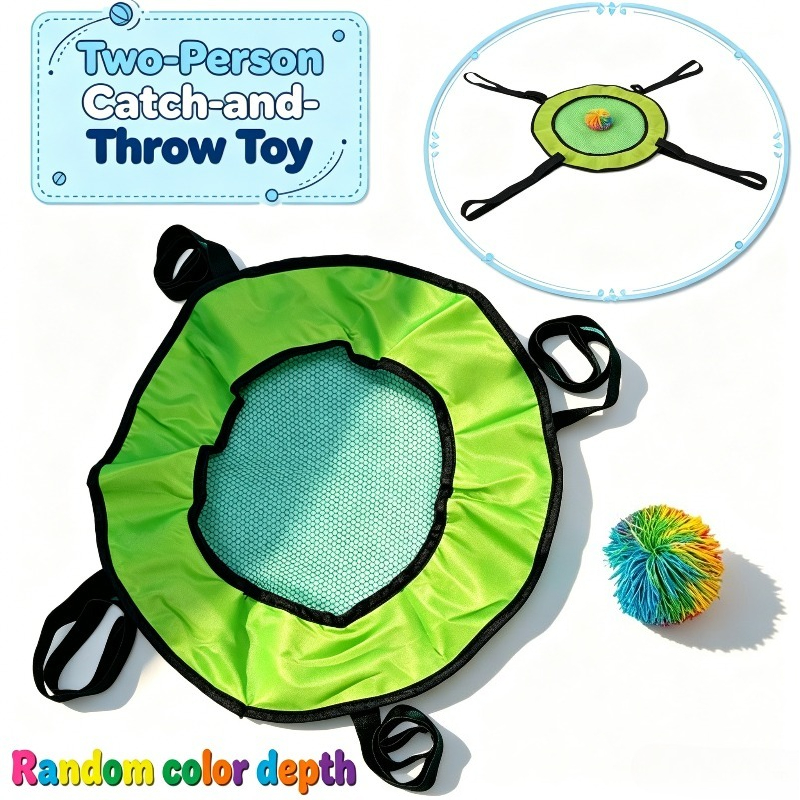 TEMU Set di Giocattoli Interattivi a Pallamuffa per Pi羅 Persone per Giochi per Bambini, Gioco di Lancio e Presa che Promuove Fisica e l'Attivit�, per