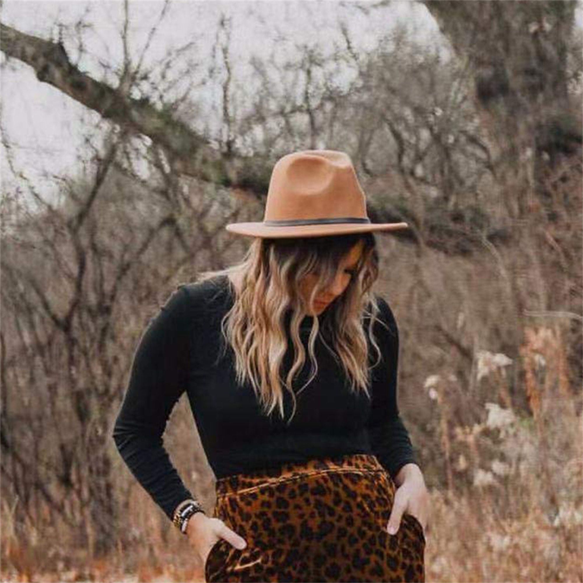 Vintage Elegant Soft Wide Brim Fedora Hat for Women Men, Sun Protection  Non-Woven Jazz Hat for Casual Party or Formal Events, Hand Wash Only