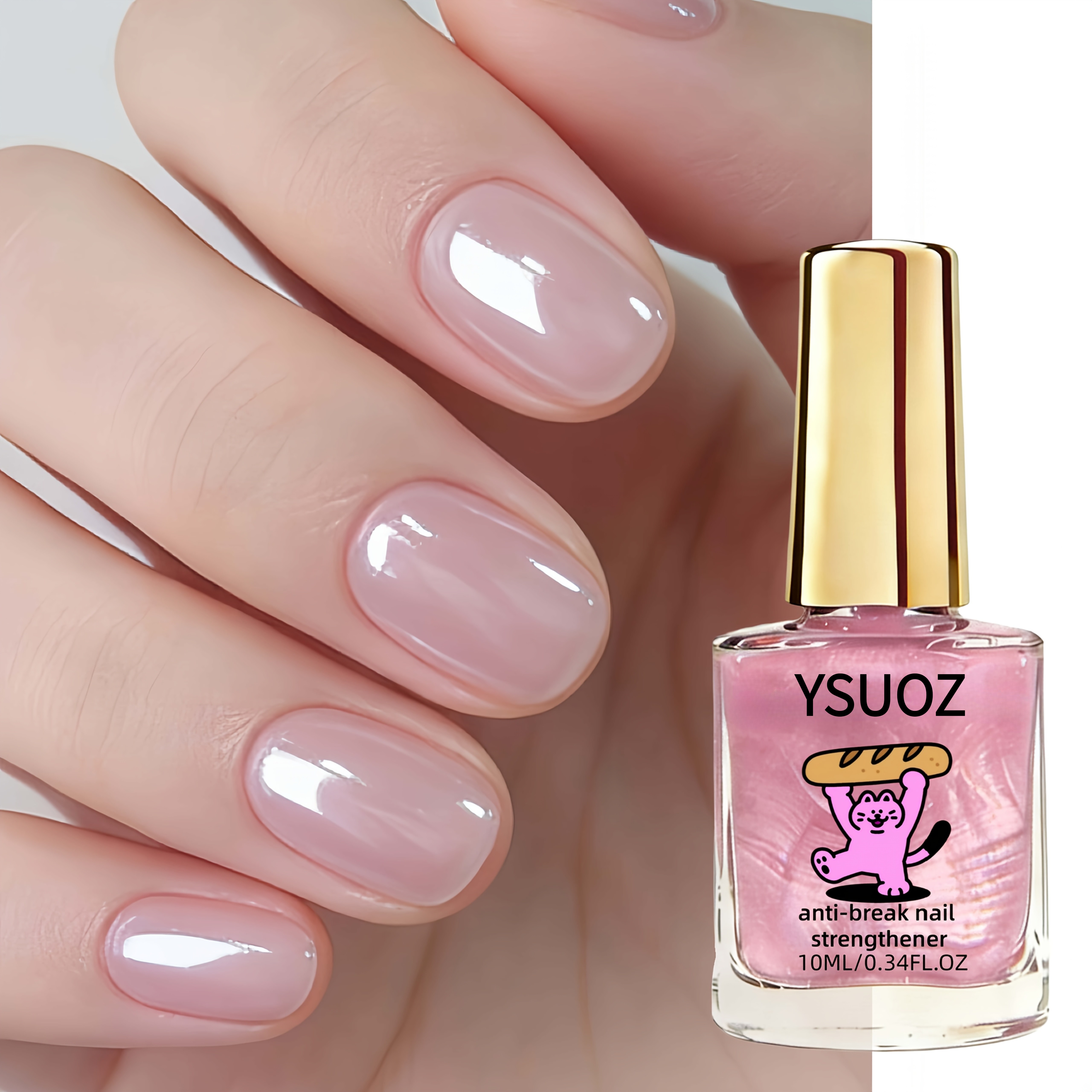  nail strengthener natural drying easy application long lasting  