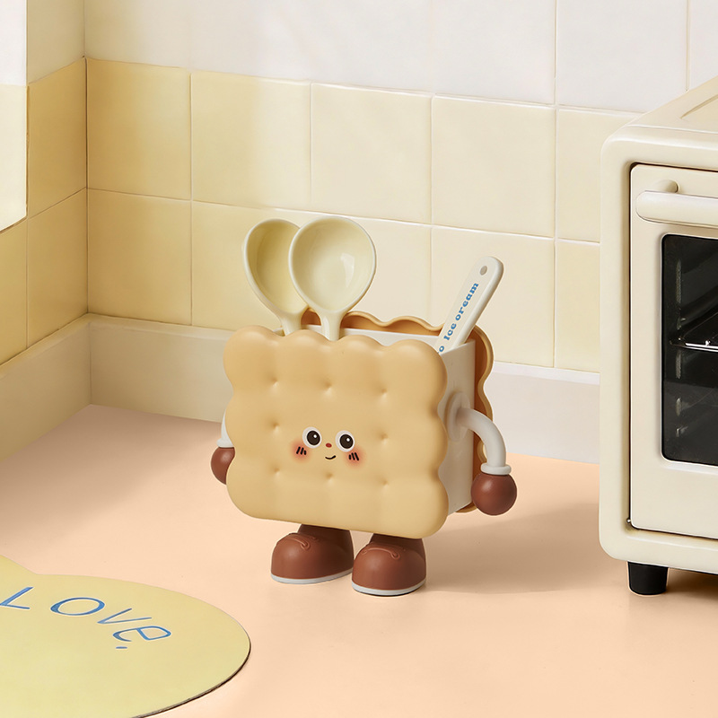 Top pick1pc Creative Cartoon Pen Holder Desktop Storage Box Student Study Room Tabletop Storage Bucket Makeup Brush Display Office Desk High Appearance V Pen HolderOpen in new tab.