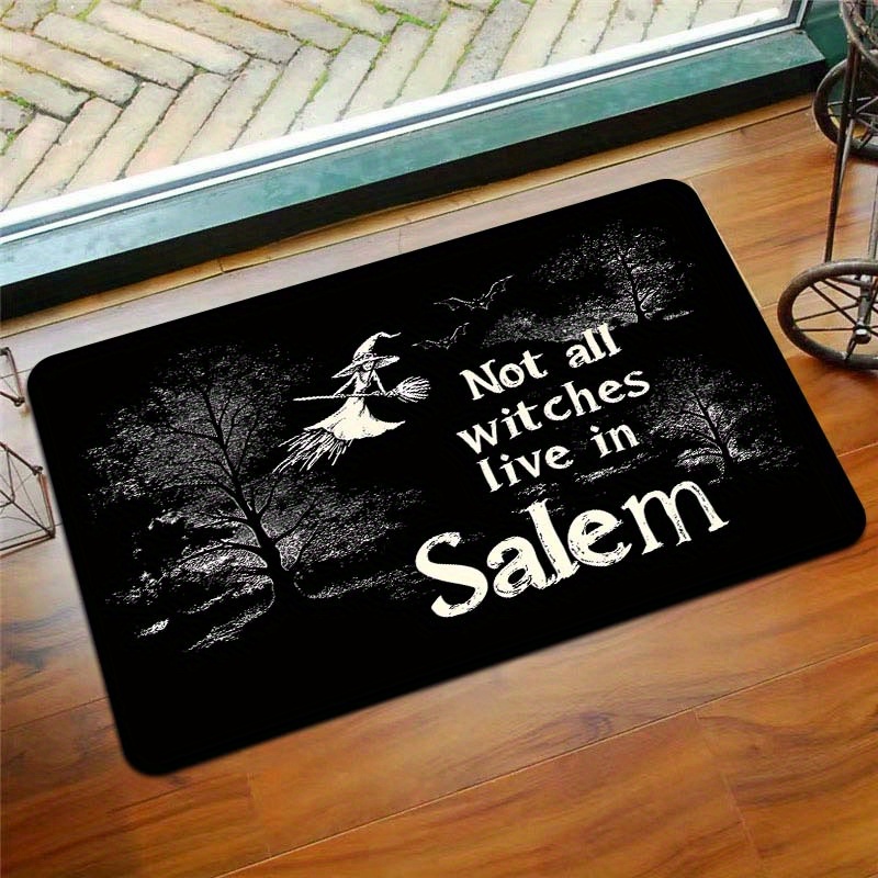 

1pc Mat, Rug, Rectangular Washable Entryway , 8mm Mat For Kitchen, , Bedroom Decor, For Halloween