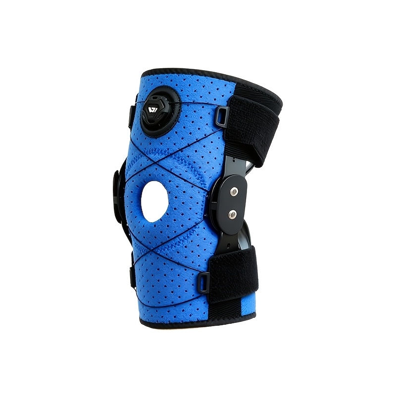 TEMU Ginocchiera di supporto, ginocchiera rotulea ventilata con cinghia di compressione regolabile, supporto per ginocchio per , ciclismo, palestra,